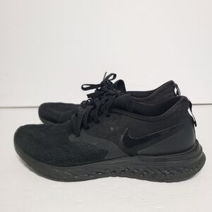 B13 RARE Nike Odyssey React Size US 8.5 All Black Running Shoes